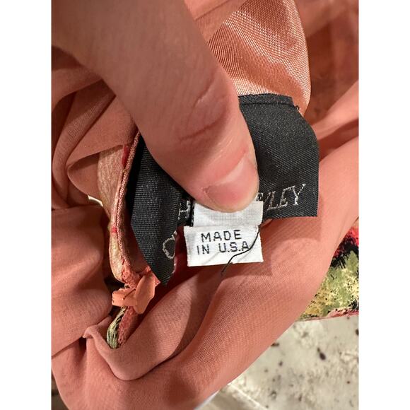 Cynthia Rowley Women's Floral Garden 100% Silk Open Back Sleeveless Dress - Picture 11 of 11